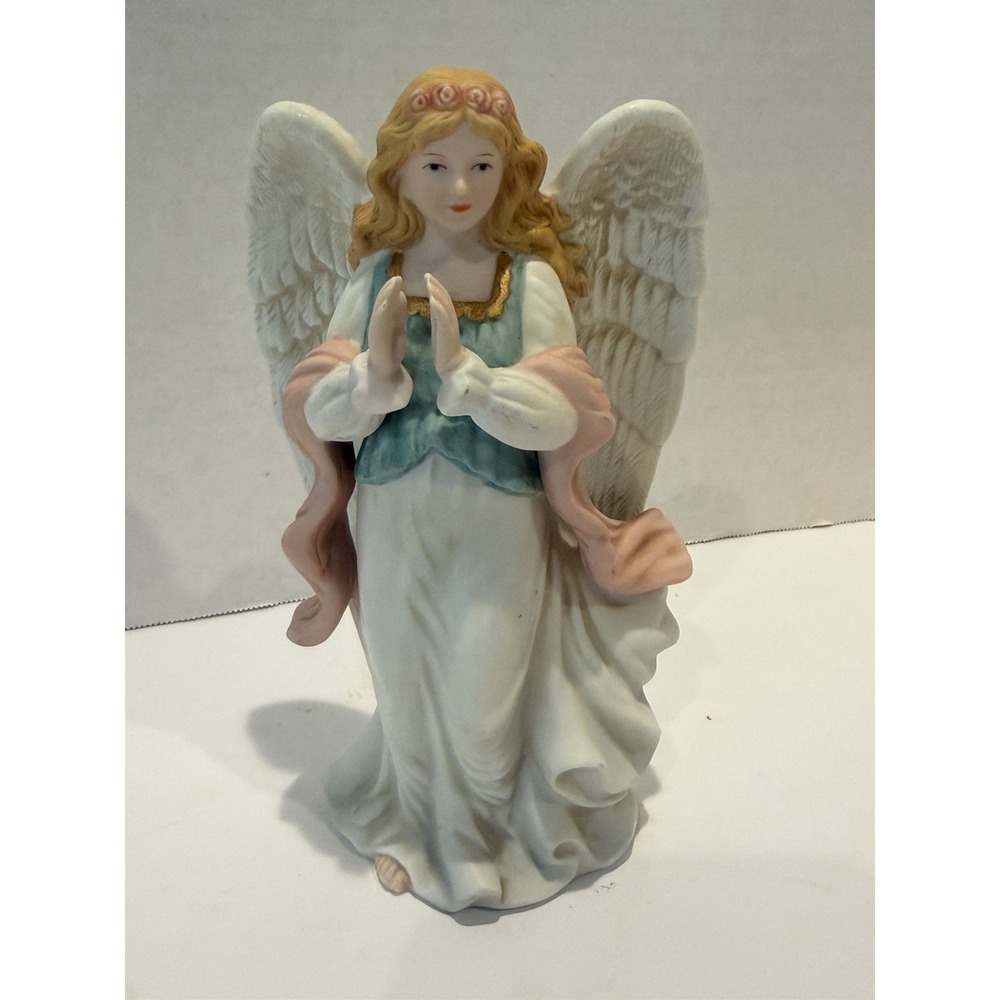 Home Interiors Gifts Homco Angelic Prayers Angel Figurine #1474
